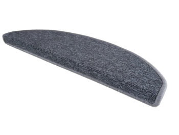 Vopi Nášľapy na schody Astra šedá polkruh, samolepiaci - 28x65 polkruh (rozmer vrátane ohybu)