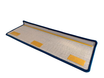 Vopi Nášľapy na schody Eton Exklusive Türkis obdĺžnik, samolepiaci - 25x80 obdĺžnik (rozmer vrátane ohybu)