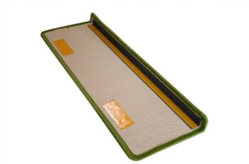 Vopi Nášľapy na schody Eton zelený polkruh, samolepiaci - 24x65 polkruh (rozmer vrátane ohybu)