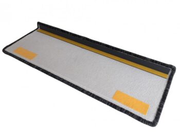 Vopi Nášľapy na schody Promenade antra polkruh, samolepiaci - 28x65 polkruh (rozmer vrátane ohybu)
