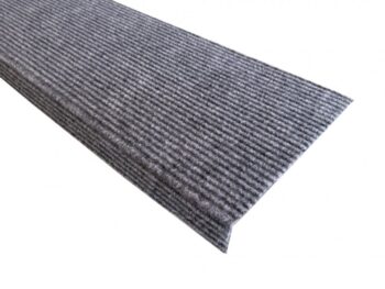 Vopi Nášľapy na schody Quick step šedý obdĺžnik, samolepiaci - 24x65 obdĺžnik (rozmer vrátane ohybu)