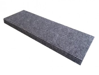 Vopi Nášľapy na schody Quick step šedý obdĺžnik, samolepiaci - 24x65 obdĺžnik (rozmer vrátane ohybu)