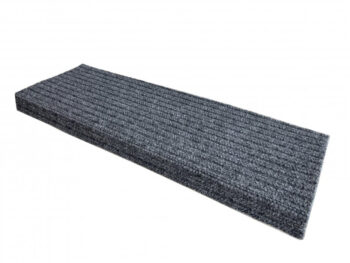 Vopi Nášľapy na schody Rio šedé obdĺžnik, samolepiaci - 25x80 obdĺžnik (rozmer vrátane ohybu)