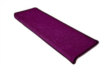 Vopi Nášľapy na schody fialový Eton fialový obdĺžnik, samolepiaci - 25x80 obdĺžnik (rozmer vrátane ohybu)