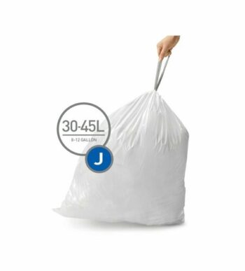 Vrecia do odpadkového koša 30-45 L, Simplehuman typ J zaťahovacie, 3 x 20 ks (60 vriec )