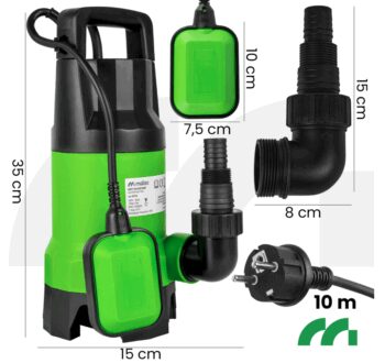 Výkonné ponorné čerpadlo MasterPump 770W