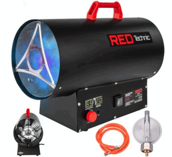 Výkonný plynový ohrievač 45kW RTNGG0118
