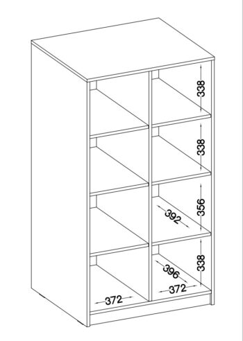 Vysoký regál WORK je spoločne s ďalšími prvkami kancelárskeho sektoru WORK základom vybavenia Vašej pracovne. Diskrétne a pritom moderné farby dodajú kancelárii nádych elegancie a profesionality. Nábytok je veľmi variabilný, môžete si ho vyskladať a skombinovať podľa svojich vlastných predstáv a potrieb.Regál je vyrobený z kvalitnej LTD dosky, ktorá je nenáročná na údržbu. Rozmery (š/v/h): 80 x 154 x 42 cm.Dodávame v demonte. 