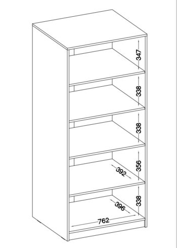 Široký regál WORK je spoločne s ďalšími prvkami kancelárskeho sektoru WORK základom vybavenia Vašej pracovne. Diskrétne a pritom moderné farby dodajú kancelárii nádych elegancie a profesionality. Nábytok je veľmi variabilný, môžete si ho vyskladať a skombinovať podľa svojich vlastných predstáv a potrieb.Regál je vyrobený z kvalitnej LTD dosky, ktorá je nenáročná na údržbu. Rozmery (š/v/h): 80 x 190 x 42 cm.Dodávame v demonte. 