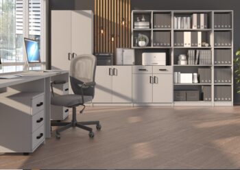 Polica WORK je spoločne s ďalšími prvkami kancelárskeho sektoru WORK základom vybavenia Vašej pracovne. Diskrétne a pritom moderné farby dodajú kancelárii nádych elegancie a profesionality. Nábytok je veľmi variabilný, môžete si ho vyskladať a skombinovať podľa svojich vlastných predstáv a potrieb.Polica je vyrobená z kvalitnej LTD dosky, ktorá je nenáročná na údržbu.Rozmery (š/v/h): 80 x 37 x 42 cm. Dodávame v demonte.