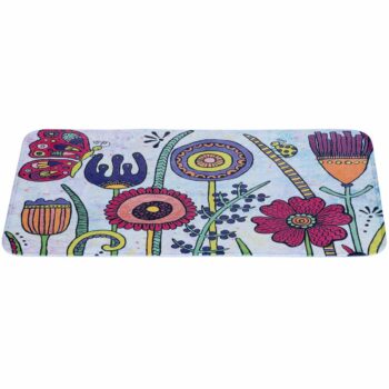 Wenko Kúpeľňová predložka Flora Rollin Art, 45 x 70 cm