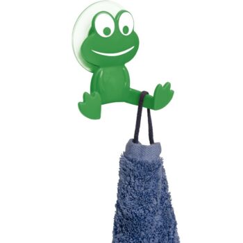Wenko Nástenný háčik Frog, 9,5 x 9,5 cm