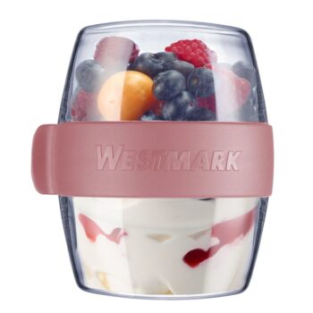 Westmark Dvojdielna dóza na desiatu MAXI, 700 ml, ružová