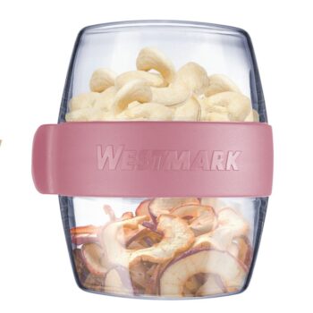 Westmark Dvojdielna dóza na desiatu MINI, 400 ml, ružová