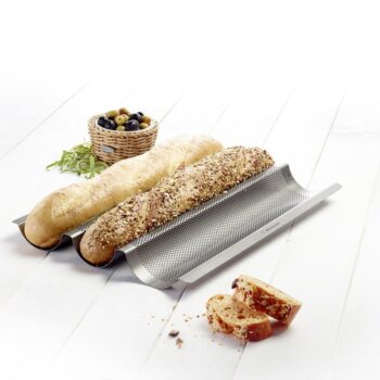 Westmark Perforovaná forma na 3 bagety Long, 38 cm