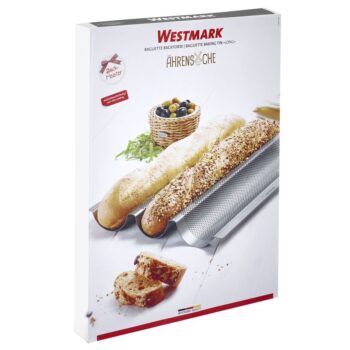 Westmark Perforovaná forma na 3 bagety Long, 38 cm