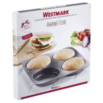 Westmark Perforovaná forma na 4 burger žemle Big, pr. 12 cm
