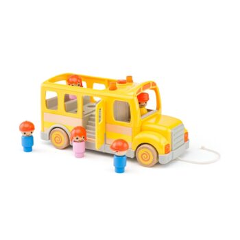Woody Auto školský autobus so zvukmi a svetlom