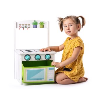 Woody Kuchynka so stoličkou 2v1, 34 x 31,5 x 56 cm