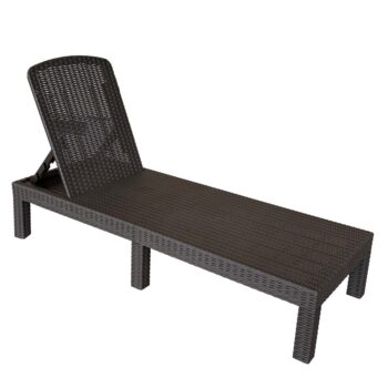 Doprajte si pohodlie ako v luxusnom rezorte priamo u vás doma! Elegantné lehátko ZAMA vám poskytne dokonalé miesto na oddych na záhrade, terase či pri bazéne. Navyše je skladacie, takže ho jednoducho prenesiete kamkoľvek. Po jeho zložení vznikne praktický…