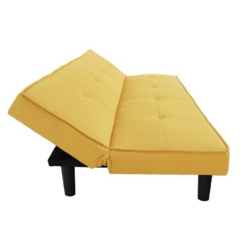 Rozkladacia pohovka Zelda New v elegantnej kombinácii horčicovej a čiernej farby je ideálnym riešením pre moderné interiéry. Táto pohovka značky KONDELA ponúka nielen štýlový vzhľad, ale aj praktickú funkciu rozkladania, čo z nej robí skvelú voľbu pre tých,…