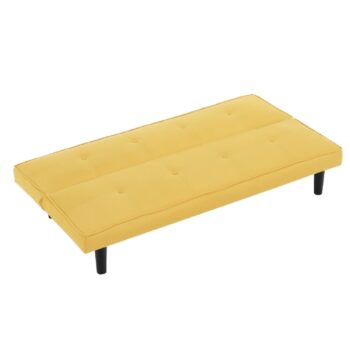 Rozkladacia pohovka Zelda New v elegantnej kombinácii horčicovej a čiernej farby je ideálnym riešením pre moderné interiéry. Táto pohovka značky KONDELA ponúka nielen štýlový vzhľad, ale aj praktickú funkciu rozkladania, čo z nej robí skvelú voľbu pre tých,…