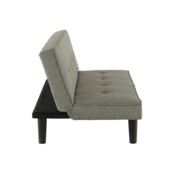 Rozkladacia pohovka Zelda New v elegantnej kombinácii sivej a čiernej farby je ideálnym riešením pre moderné interiéry. Táto pohovka od značky KONDELA ponúka nielen štýlový vzhľad, ale aj praktickosť vďaka svojej rozkladacej funkcii, ktorá umožňuje jednoduché premenenie na…