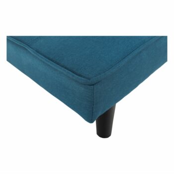 Rozkladacia pohovka Zelda New v elegantnej kombinácii tyrkysovej a čiernej farby je ideálnym riešením pre moderné interiéry. Táto pohovka od značky KONDELA ponúka nielen štýlový vzhľad, ale aj praktickosť vďaka svojej rozkladacej funkcii, ktorá umožňuje jednoduché premenenie na…