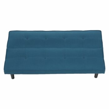 Rozkladacia pohovka Zelda New v elegantnej kombinácii tyrkysovej a čiernej farby je ideálnym riešením pre moderné interiéry. Táto pohovka od značky KONDELA ponúka nielen štýlový vzhľad, ale aj praktickosť vďaka svojej rozkladacej funkcii, ktorá umožňuje jednoduché premenenie na…