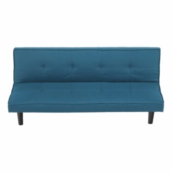 Rozkladacia pohovka Zelda New v elegantnej kombinácii tyrkysovej a čiernej farby je ideálnym riešením pre moderné interiéry. Táto pohovka od značky KONDELA ponúka nielen štýlový vzhľad, ale aj praktickosť vďaka svojej rozkladacej funkcii, ktorá umožňuje jednoduché premenenie na…