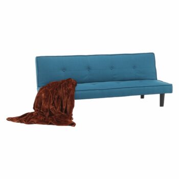 Rozkladacia pohovka Zelda New v elegantnej kombinácii tyrkysovej a čiernej farby je ideálnym riešením pre moderné interiéry. Táto pohovka od značky KONDELA ponúka nielen štýlový vzhľad, ale aj praktickosť vďaka svojej rozkladacej funkcii, ktorá umožňuje jednoduché premenenie na…