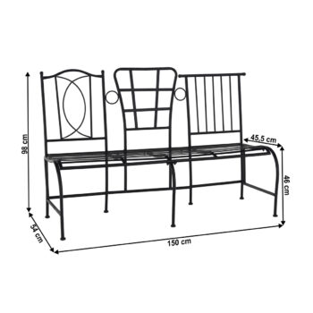 Predstavujeme vám záhradnú lavičku Zervia v elegantnej čiernej farbe, ktorá je ideálnym doplnkom pre vašu záhradu. Táto moderná lavička od značky KONDELA kombinuje štýlový dizajn s praktickosťou a pohodlím. Je vyrobená z kvalitného kovu, čo zaručuje jej dlhú…