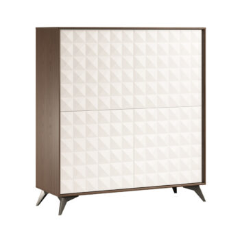 Modernú obývaciu izbu ZOOM si môžete zakúpiť ako zostavu, ktorú tvorí (ŠxHxV): komoda (113,6x43x125 cm), komoda (166,7x43x88 cm), TV stolík (203x43x46,4 cm), polica s osvetlením (130x19x18 cm), zrkadlo (25x2x90 cm), zrkadlo (60x2x90 cm) a konferenčný stolík (100x100x33,6 cm). Kolekcia Zoom je…
