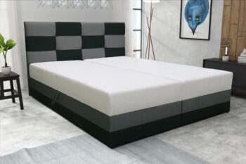 Štýlová a elegantná posteľ ZORRA je v modernom prevedení. Patrí medzi boxspringové postele. Výrazným dizajnovým prvkom je jej čelo, ktoré tiež ochráni vašu stenu pred oderom.Posteľ je čalúnená. Použité sú kvalitné látky COSMIC 100 a COSMIC 160. Disponuje praktickým úložným priestorom. Súčasťou postele je bonellový matrac. Pre väčší komfort si môžete dokúpiť praktický vrchný krycí matrac TOPPER (viď. doporučené produkty).Rozmery (š,v,h): 145 x 105 x 208 cm.  Výška čela postele: 105 cm. Výška spacej plochy: 47 cm. Spacia plocha: 140 x 200 cm.V našej ponuke nájdete aj ďalšie prevedenia a rozmery postelí ZORRA.Dodávame v demontovanom stave.