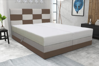 Štýlová a elegantná posteľ ZORRA je v modernom prevedení. Patrí medzi boxspringové postele. Výrazným dizajnovým prvkom je jej čelo, ktoré tiež ochráni vašu stenu pred oderom.Posteľ je čalúnená. Použité sú kvalitné látky COSMIC 800 a COSMIC 10. Disponuje praktickým úložným priestorom. Súčasťou postele je bonellový matrac. Pre väčší komfort si môžete dokúpiť praktický vrchný krycí matrac TOPPER (viď. doporučené produkty).Rozmery (š,v,h): 145 x 105 x 208 cm.  Výška čela postele: 105 cm. Výška spacej plochy: 47 cm. Spacia plocha: 140 x 200 cm.V našej ponuke nájdete aj ďalšie prevedenia a rozmery postelí ZORRA.Dodávame v demontovanom stave.