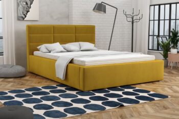 Moderný dizajn a vkusne zdobené prešívané čelo sú charakteristické prvky postele ZORRO. Okrem decentnej elegancie ponúka posteľ solídny základ pre pohodlný spánok a to vďaka pevnej konštrukcii, ktorá bude kvalitnou oporou pre vami zvolený matrac. S interiérom Vašej spálne si posteľ ZORRO bude ľahko rozumieť.Zaujímavé farebné prevedenie a striedmy dizajn je toho zárukou.Súčasťou postele je aj kvalitný rošt ZADARMO vo veľkosti postele s veľmi jednoduchou montážou. Matrac je však potrebné dokúpiť. Vybrať si môžete aj z našej bohatej ponuky. Posteľ navyše disponuje praktickým dvojkomorovým úložným priestorom, ktorý určite oceníte.VLASTNOSTI PRODUKTU:Výška čela: 93 cmVýška zánožia: 34 cmRošt: lamelový v kovovom ráme, 34 lamiel, plynový mechanizmus otváraniaHĺbka osadenia roštu: 6 cmVýška nôh: 2 cm / plastDodávame v demonte.