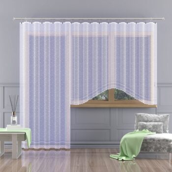 Záclona Christina, 380 x 180 cm, , 380 x 180 cm