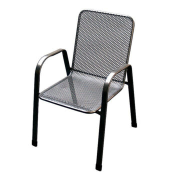 Záhradná kovová zostava CAMILLA I. 1+4 Stôl ø 90 cm (CT0313)