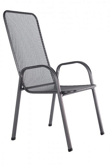 Záhradná kovová zostava CAMILLA II. 1+4 Stôl ø 90 cm (CT0313)