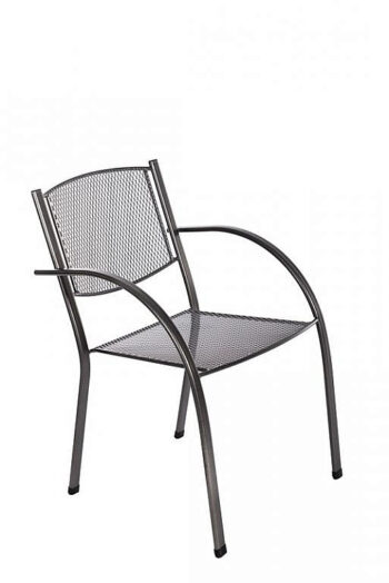 Záhradná kovová zostava MILANO II. 1+4 Stôl 105x105 cm