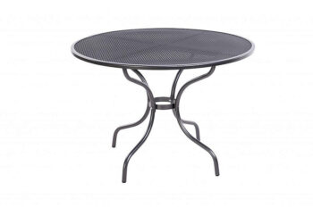 Záhradná kovová zostava PALMA III. 1+4 Stôl ⌀ 90 cm (CT0313)