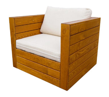Záhradná masívna zostava CUBE pre 4 osoby