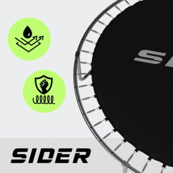 Záhradná trampolína pre deti so sieťou a rebríkom SIDER 8FT  - Ø 252 cm