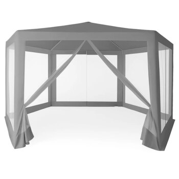 Záhradný altánok s moskytiérou 2 x 2 m biela