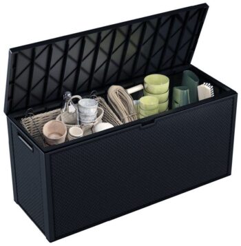 Záhradný box EMILY STORAGE BOX 280L Grafitový