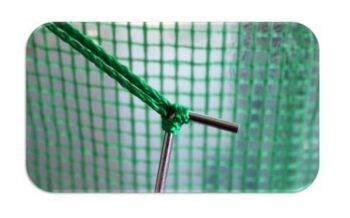 Záhradný fóliovník 2 m x 3 m v bielej farbe