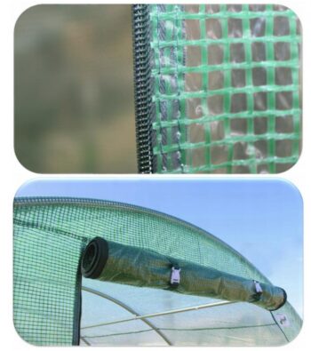 Záhradný fóliovník 2 m x 3 m v bielej farbe