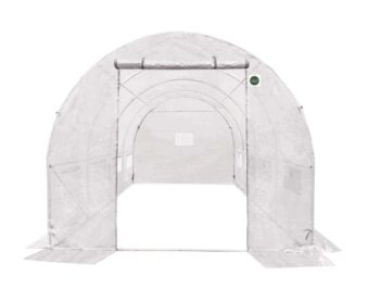 Záhradný fóliovník s rozmermi 2,5 x 4 m Biely