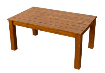 Záhradný masívny stolík CUBE