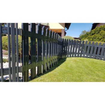 Záhradný plôtik Mega antracit, 4,7 m